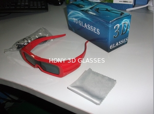 عینک 3D Sharp Active Shutter برای تلویزیون، 3D عینک الکترونیکی PC Plastic Frame